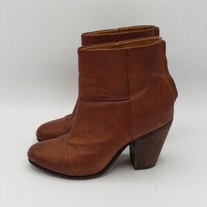 Rag & Bone Brown Leather Ankle Boot Size 7